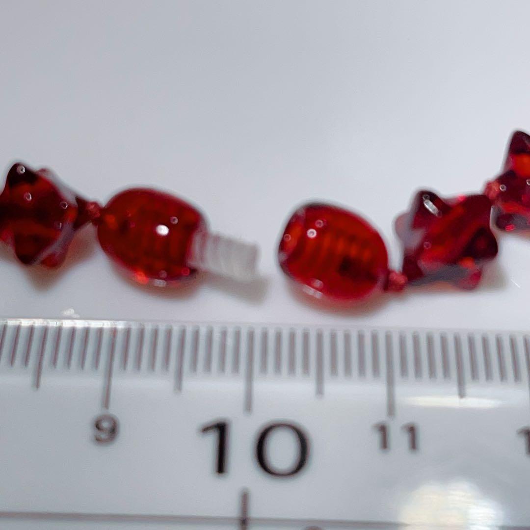 星レットアンバーネックレス赤琥珀ネックレスNO25-1352