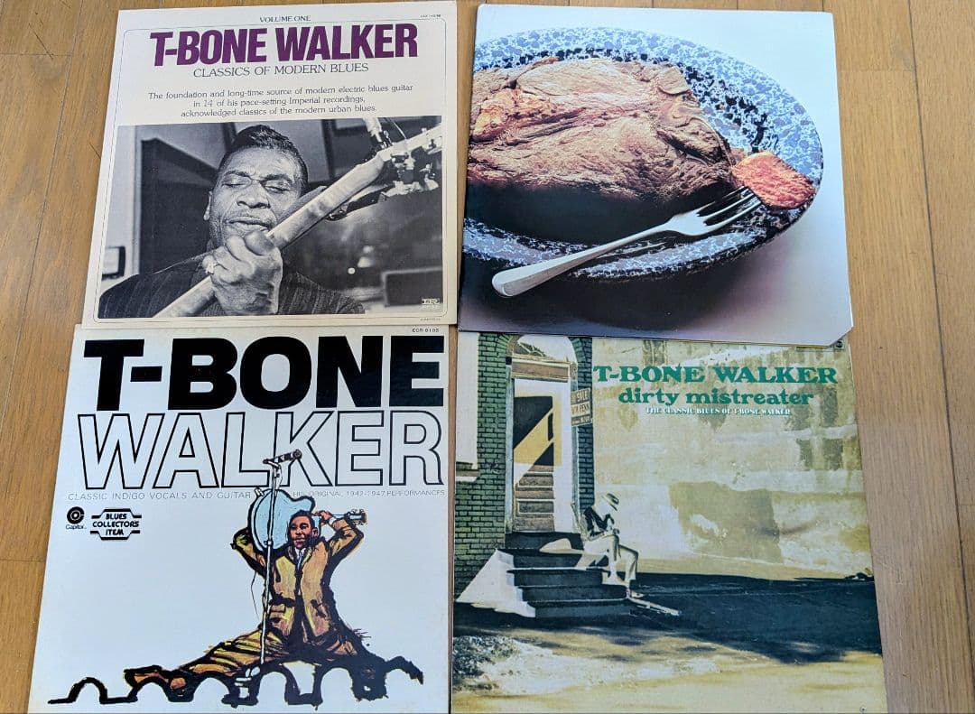 T-BONE WALKER LPレコード4枚セット（中古）