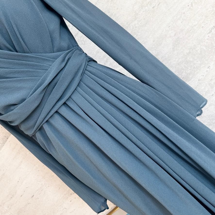 新品未使用タグ付★MAXMARA★シルク★ドレープ★ワンピース