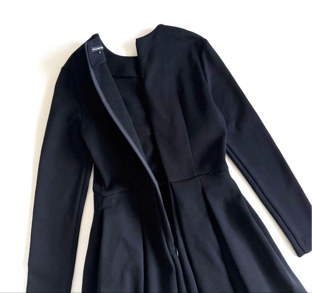 TSURU by MARIKO OIKAWA 長袖ワンピース34フォーマル結婚式