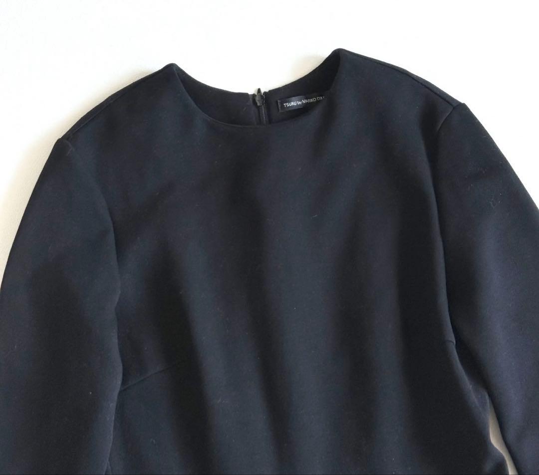 TSURU by MARIKO OIKAWA 長袖ワンピース34フォーマル結婚式