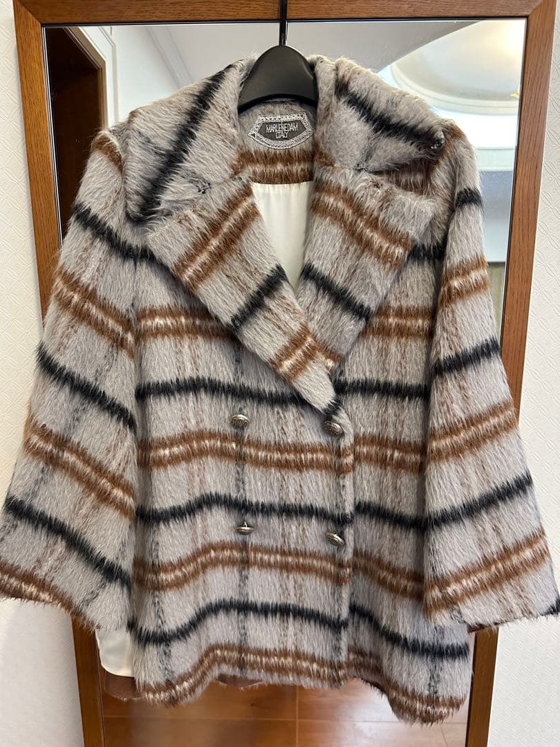 専用商品です！MARLENEDAM アルパカ ウール ポンチョコート 40#