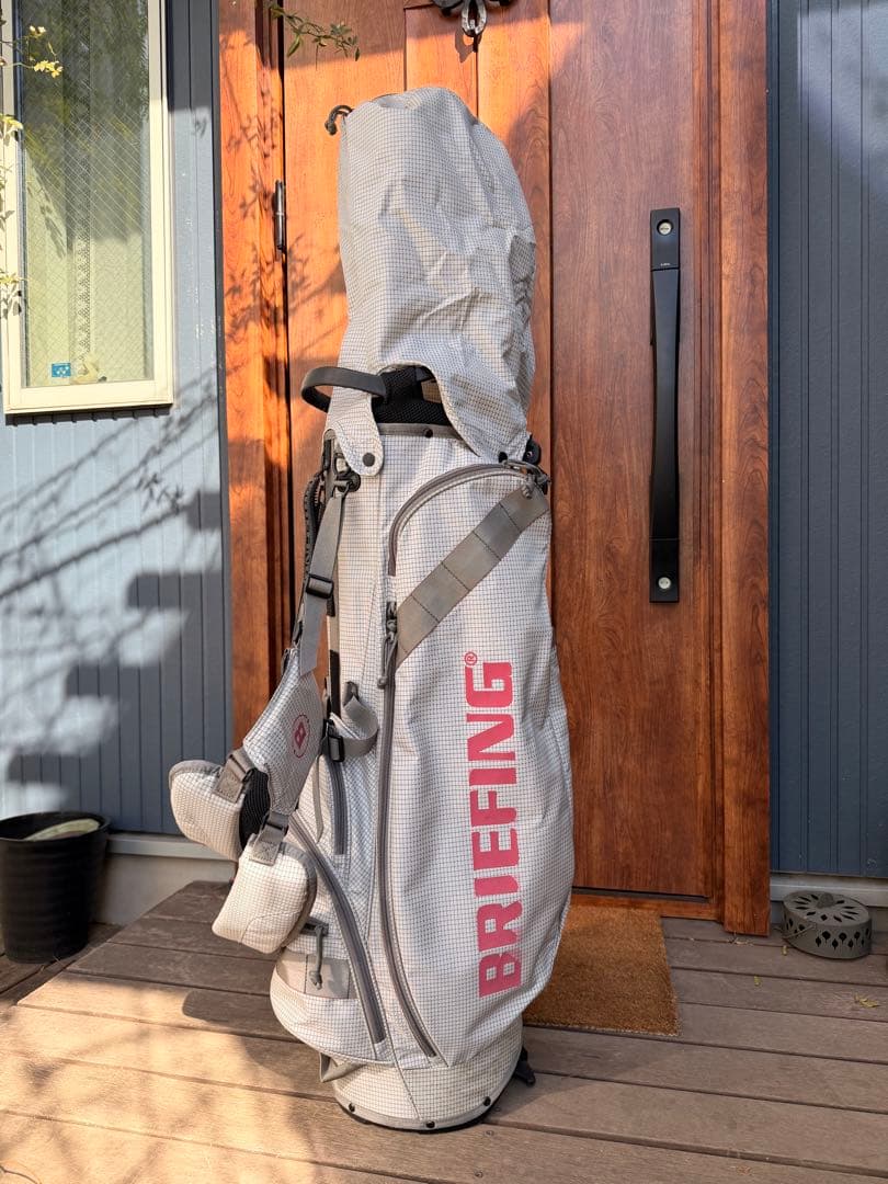 BRIEFING ブリーフィング CR-7 STAND BAG WHITE