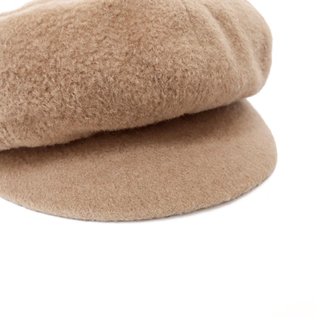 HERMES エルメス ウール キャスケット サイズ59 ベージュ 1081