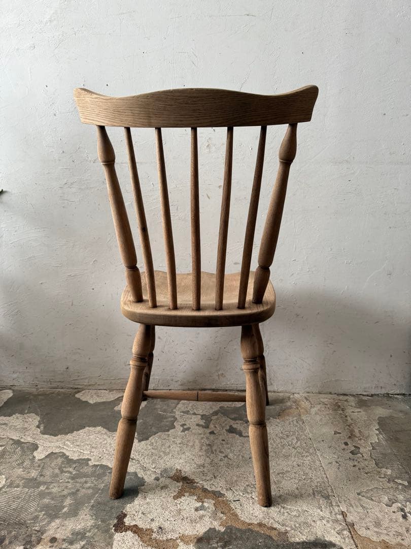 ビンテージ　ダイニングチェア　カフェチェア　剥離加工　no4