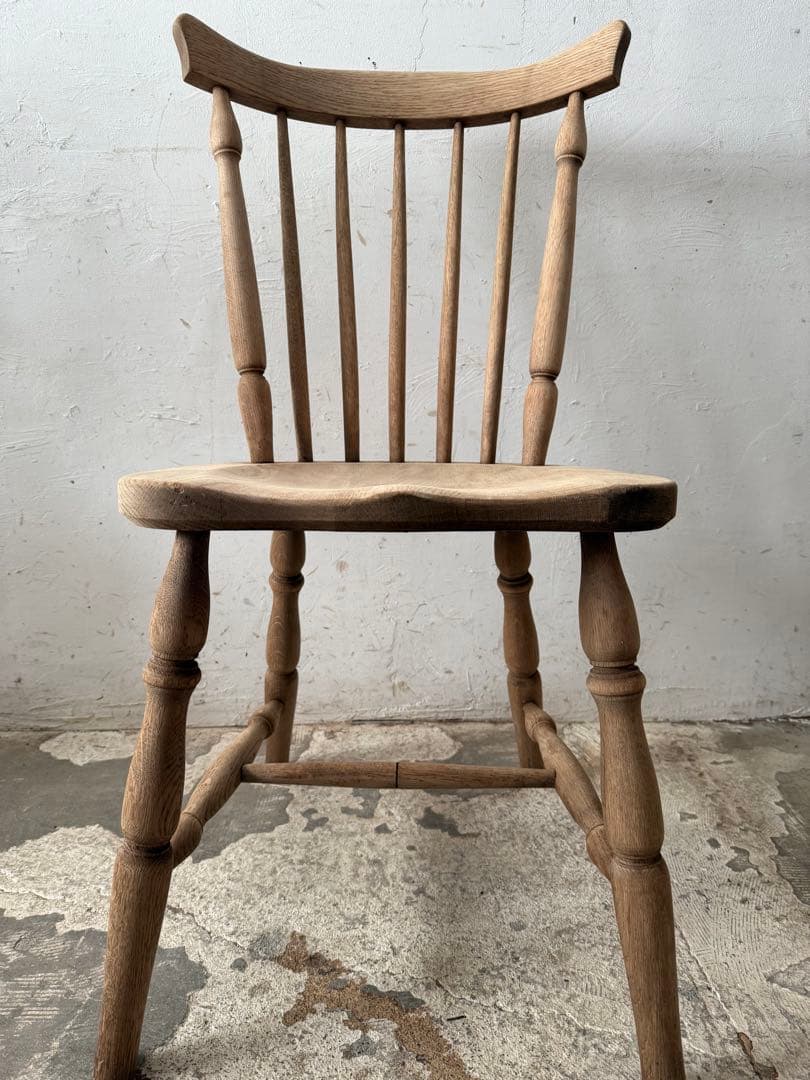 ビンテージ　ダイニングチェア　カフェチェア　剥離加工　no4