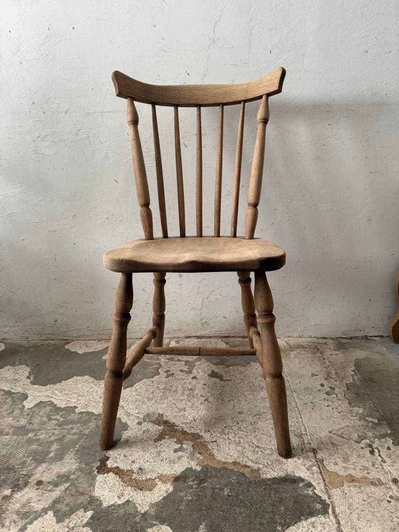 ビンテージ　ダイニングチェア　カフェチェア　剥離加工　no4