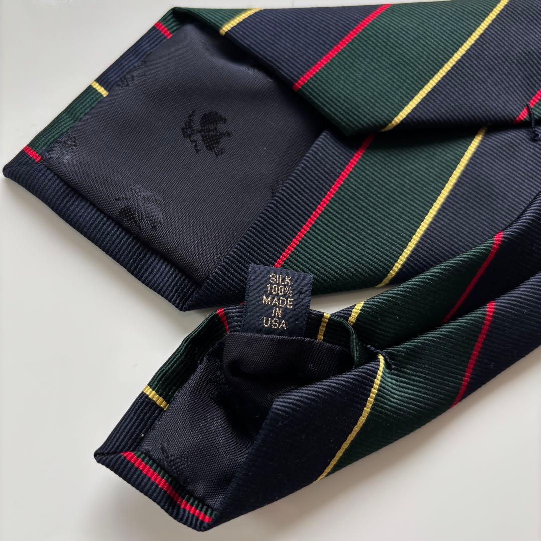 ブルックスブラザーズ アーガイルサザーランド レップタイMade in USA