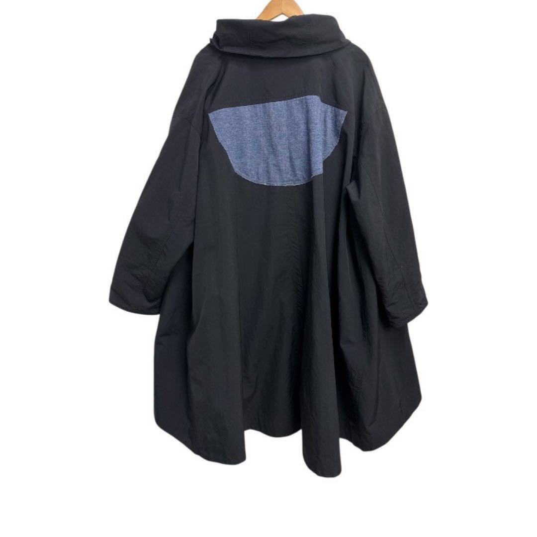 【美品・希少】 萌 MOYURU オーバーサイズ ロングコート ナイロン　ML