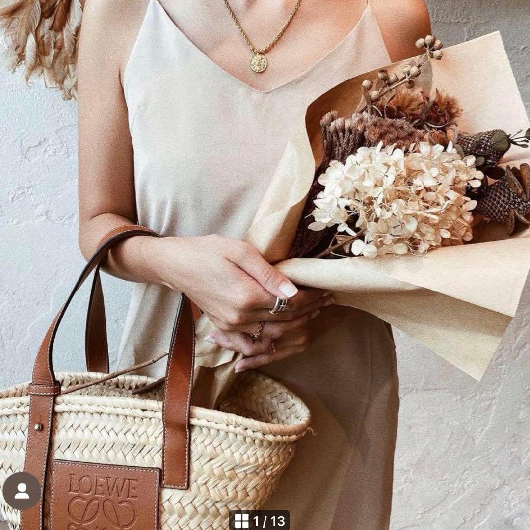 【正規品/美品】ロエベ LOEWE かごバッグ ラフィア スモール Sサイズ