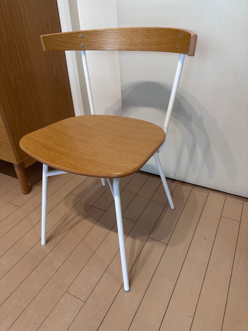 二脚IDEE イデーFERRET CHAIR WOOD SEAT White