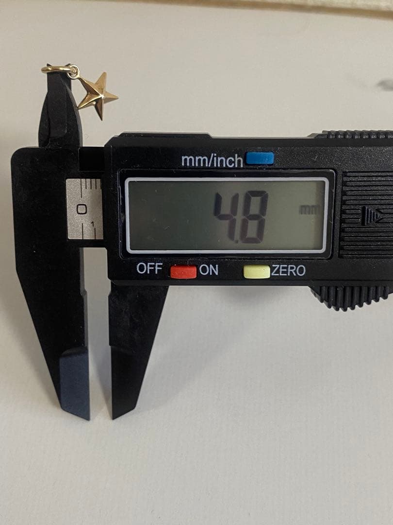 も*な様 極美品 鑑定済み K18 スター 星 チャーム トップ ネックレス 1