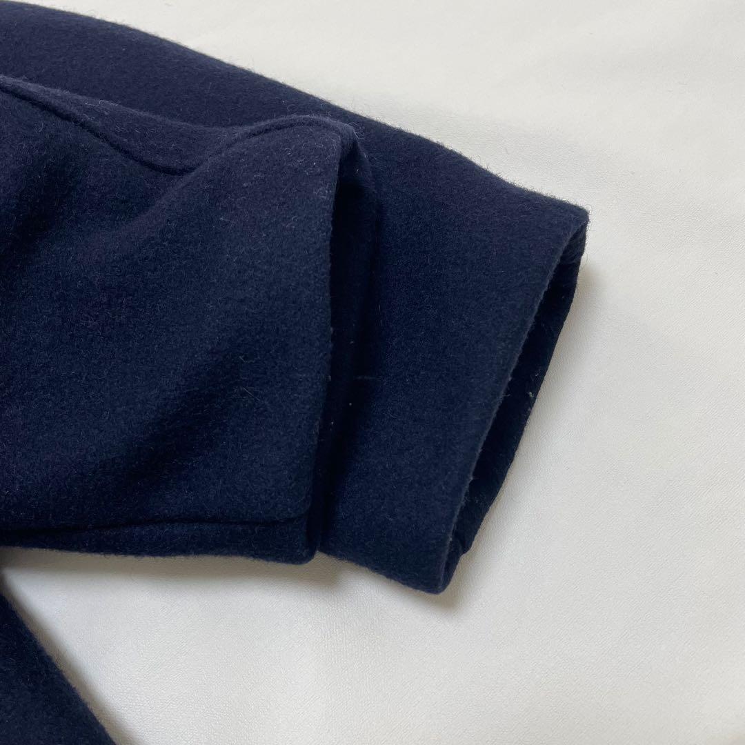 ● 【美品】 ショット 740N PEA JACKET ショートピーコート 紺