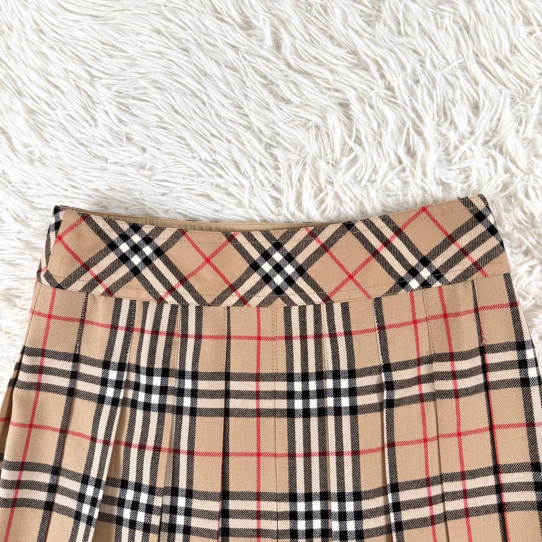 Y2K✨ バーバリーブルーレーベル ラップスカート ミニ ベルト ノバチェック