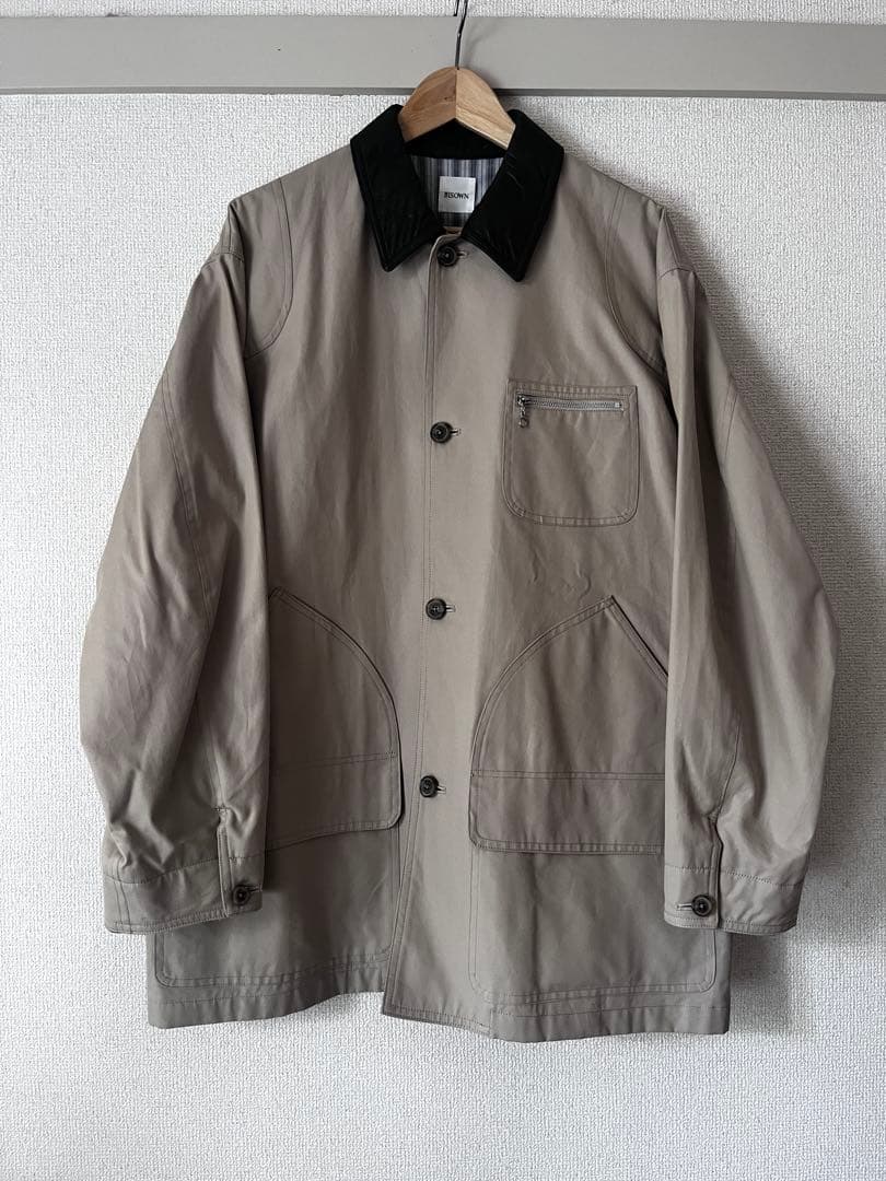 BISOWN COTTONGABA HUNTING JACKET サイズ4