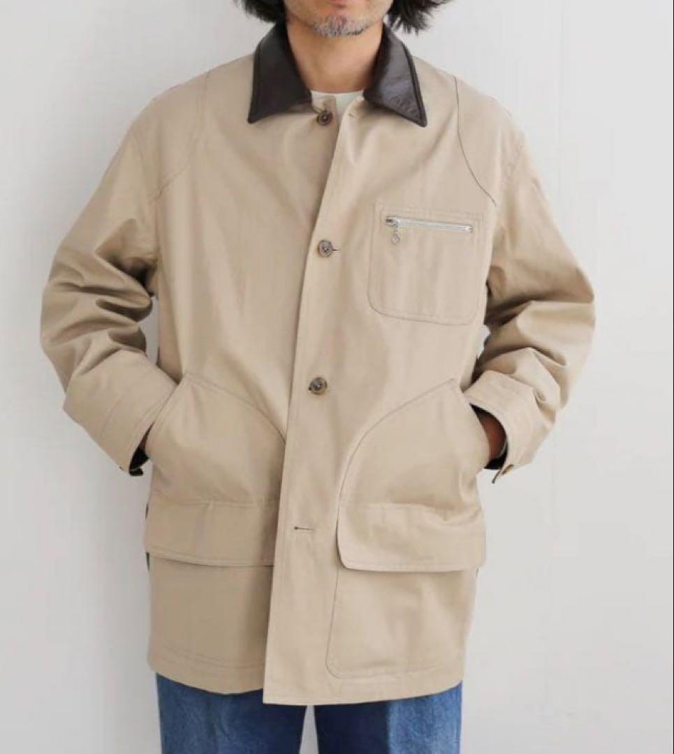 BISOWN COTTONGABA HUNTING JACKET サイズ4