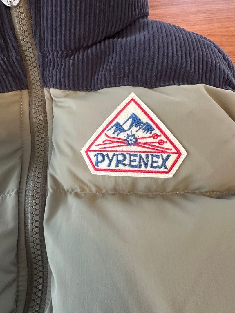 【新品未使用】ピレネックス レトロジョン ダウンベスト S