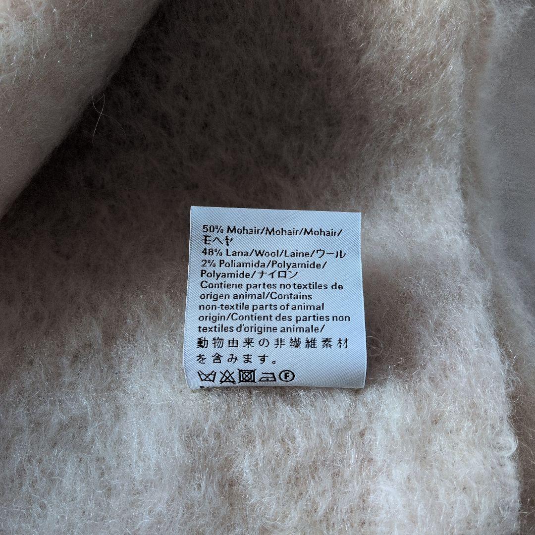 【1度使用・美品】LOEWE/ロエベ　アナグラム モヘア&ウール　マフラー