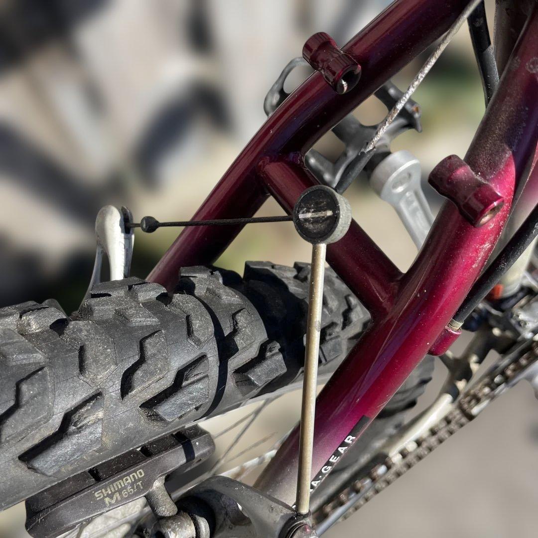 LAND-GEAR８２００　オールド　クロモリMTB 26 レストアベース