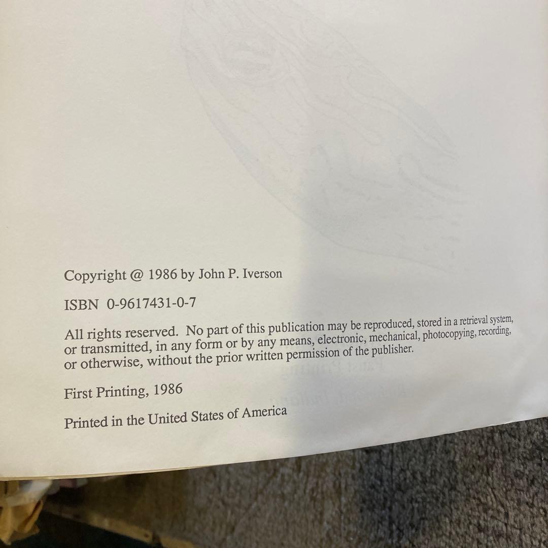 1986年 世界のカメのチェックリストと分布図 ジョン・B・アイバーソン 研究書