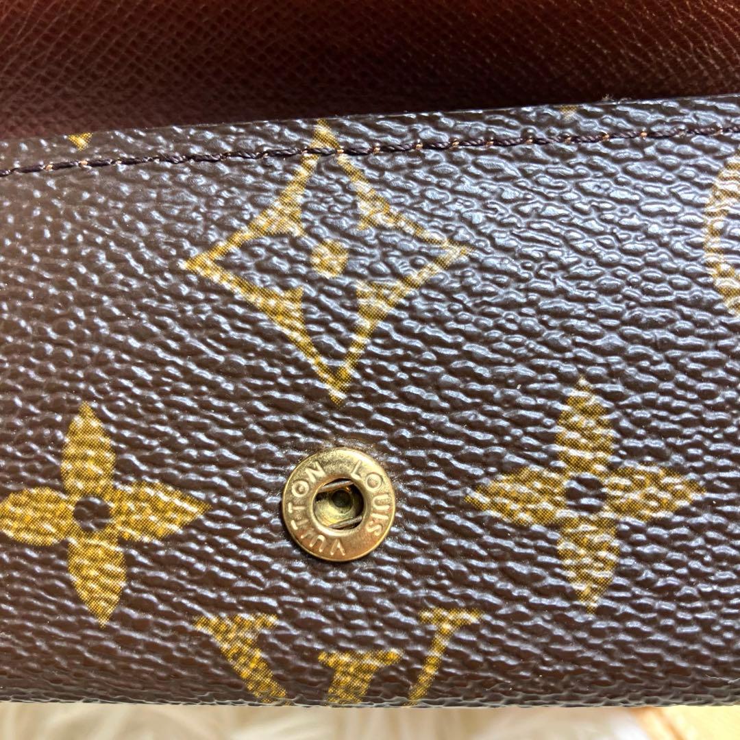 美品＊ルイヴィトン 4回キーケース モノグラム ゴールド金具