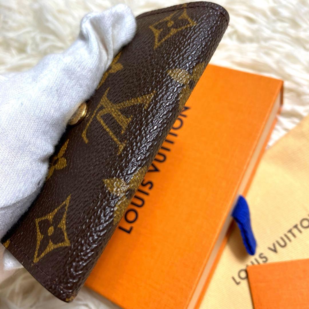美品＊ルイヴィトン 4回キーケース モノグラム ゴールド金具