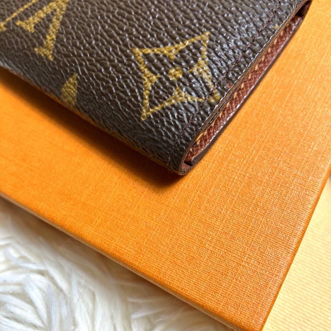 美品＊ルイヴィトン 4回キーケース モノグラム ゴールド金具