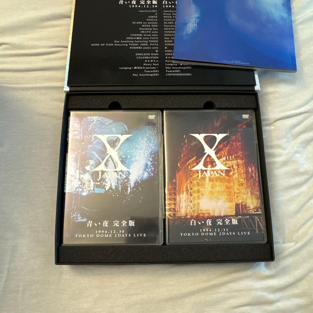 X JAPAN/青い夜 白い夜 完全版 DVD-BOX〈初回限定生産・5枚組〉