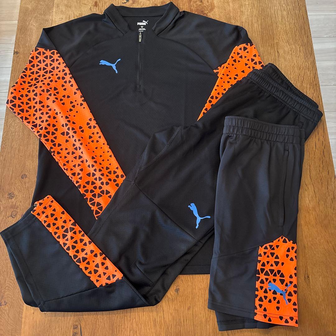 美品 PUMA プーマ DRYCELL トレーニングウェア 上下 3点セット