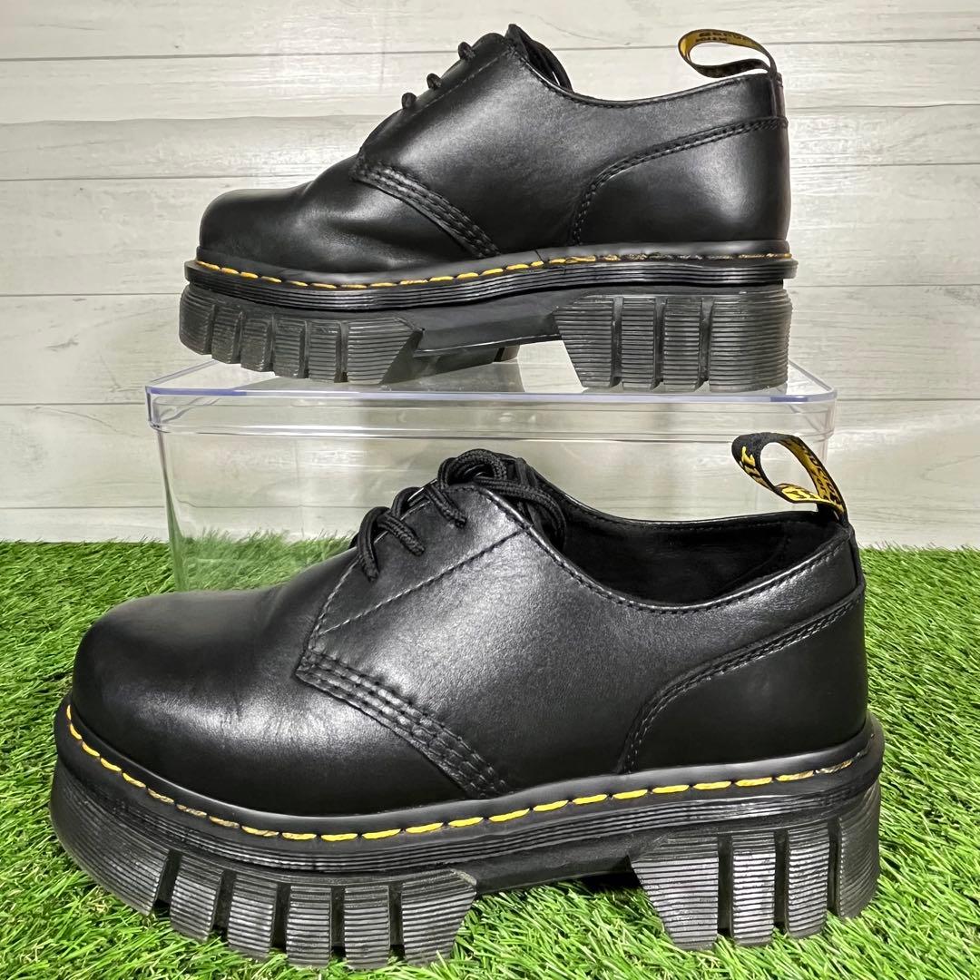 ❤️【極美品】Dr.Martin AUDRICK 3-EYE 厚底ブラック25cm