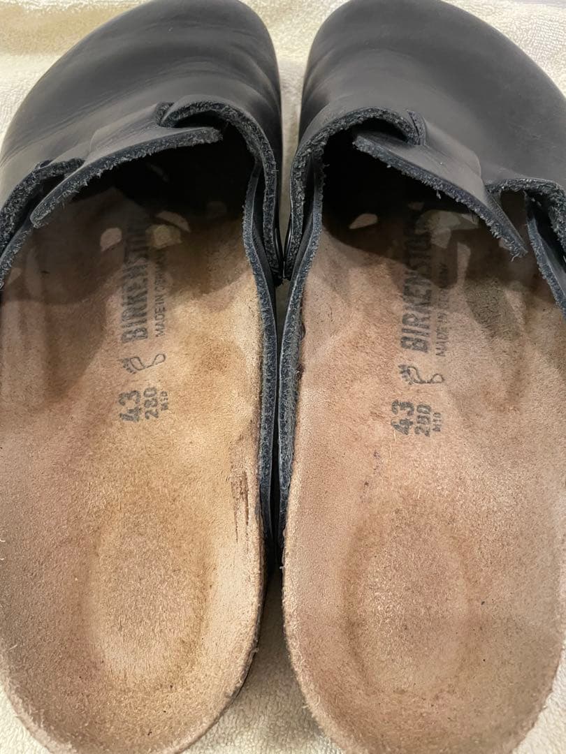 BIRKENSTOCK ボストン　オイルドレザー　43 約28センチ