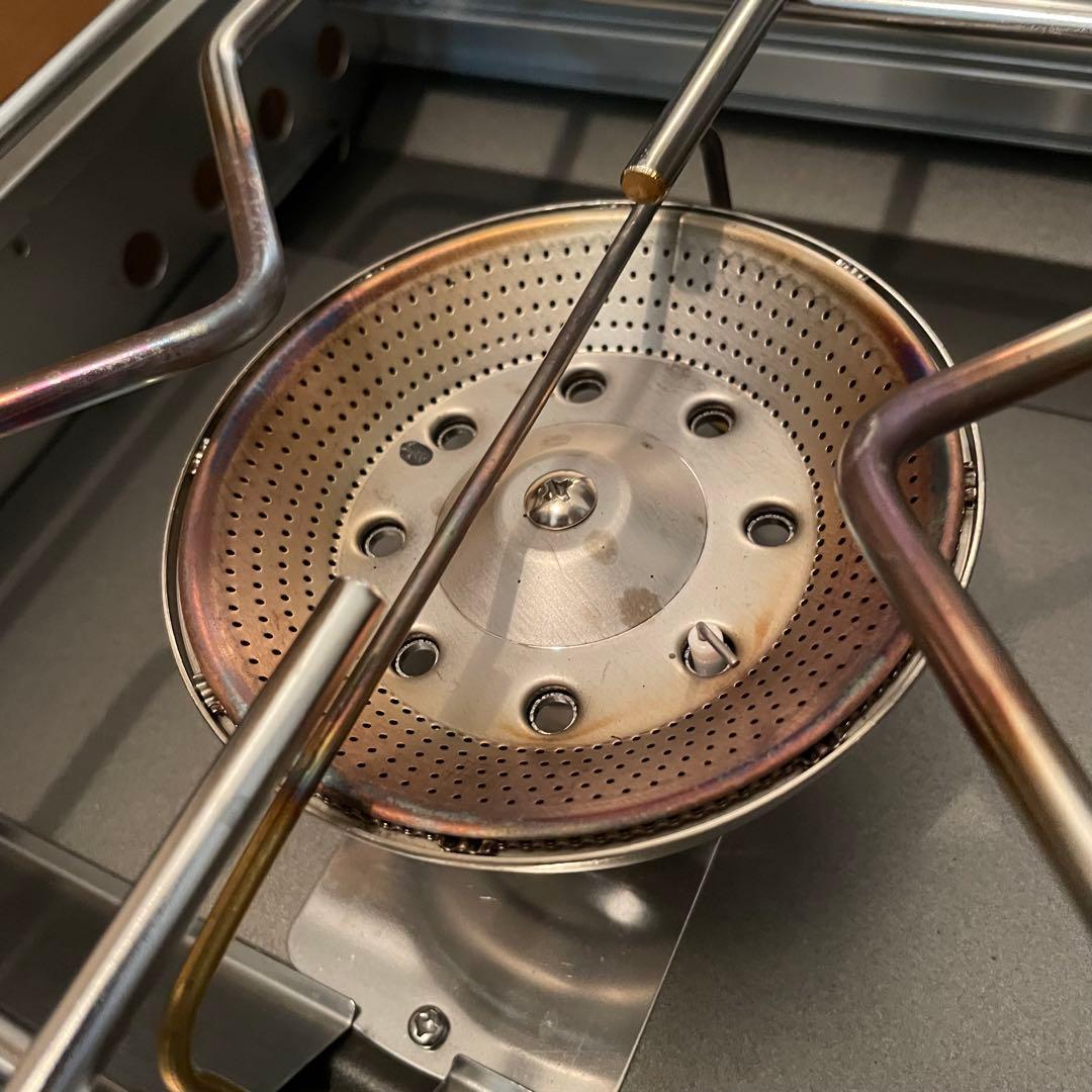 【美品】スノーピーク ギガパワーツーバーナー 液出し/収納バッグ付