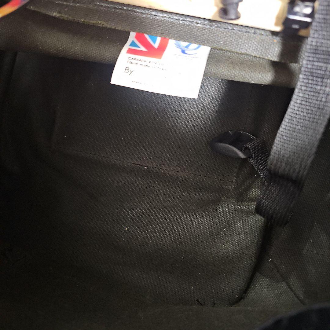 CARRADICE キャンバスバッグ オリーブグリーンサドルバッグ