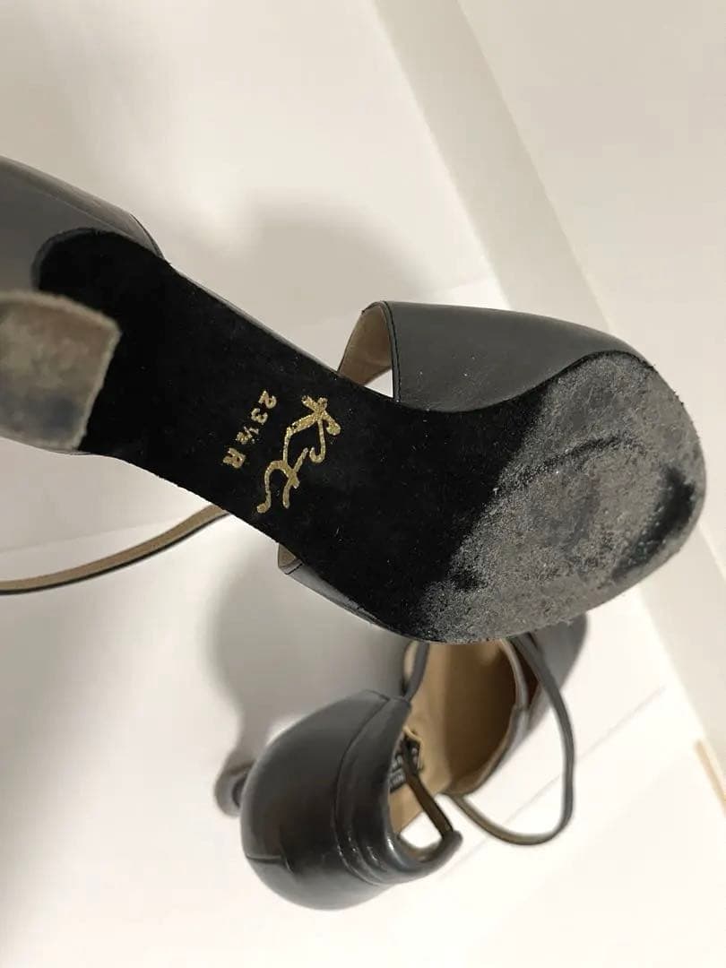 KENT 社交ダンスモダンラテン兼用シューズ 7cm フレアヒール