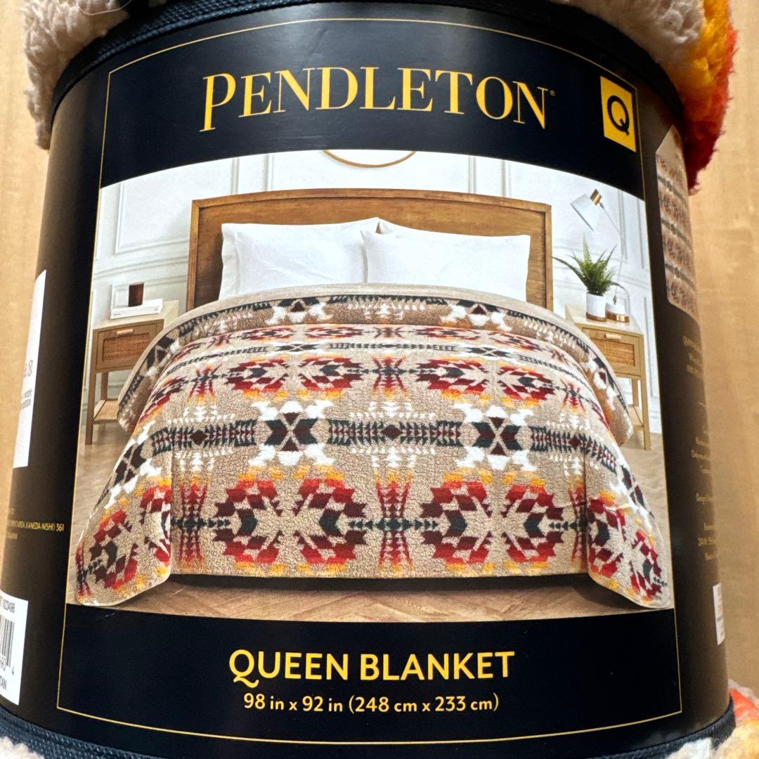 新品　コストコ　PENDLETON クイーンブランケット 98x92インチ