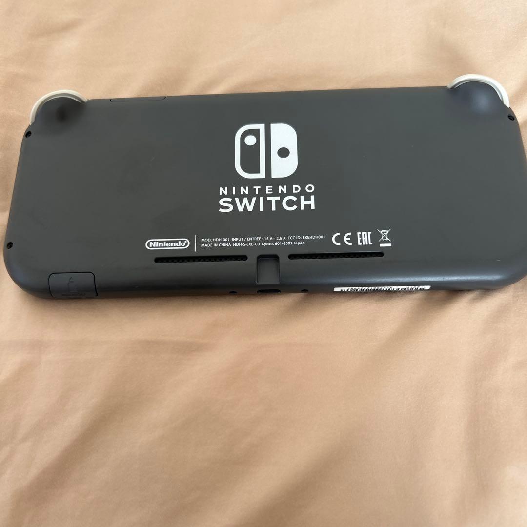h*n様 Nintendo Switch Lite グレー 本体 美品