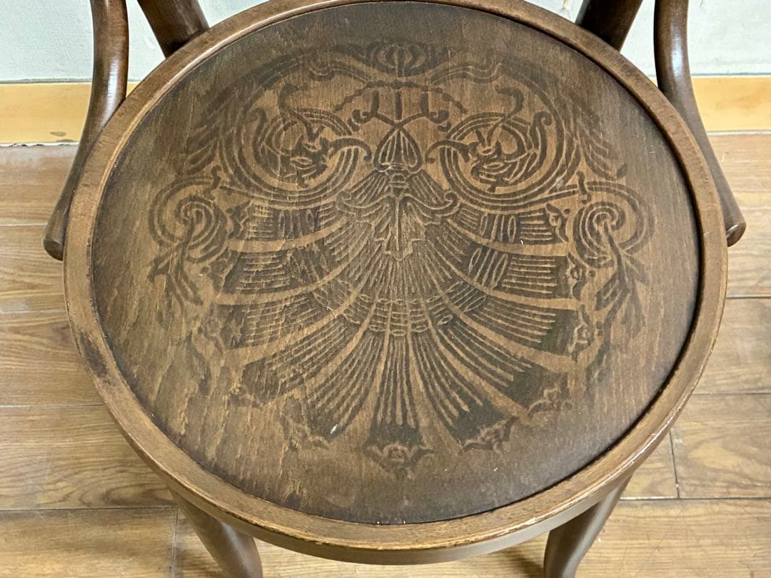 ゆずぺい管449☆秋田木工☆ヴィンテージ☆ベントウッドチェアー☆曲げ木椅子