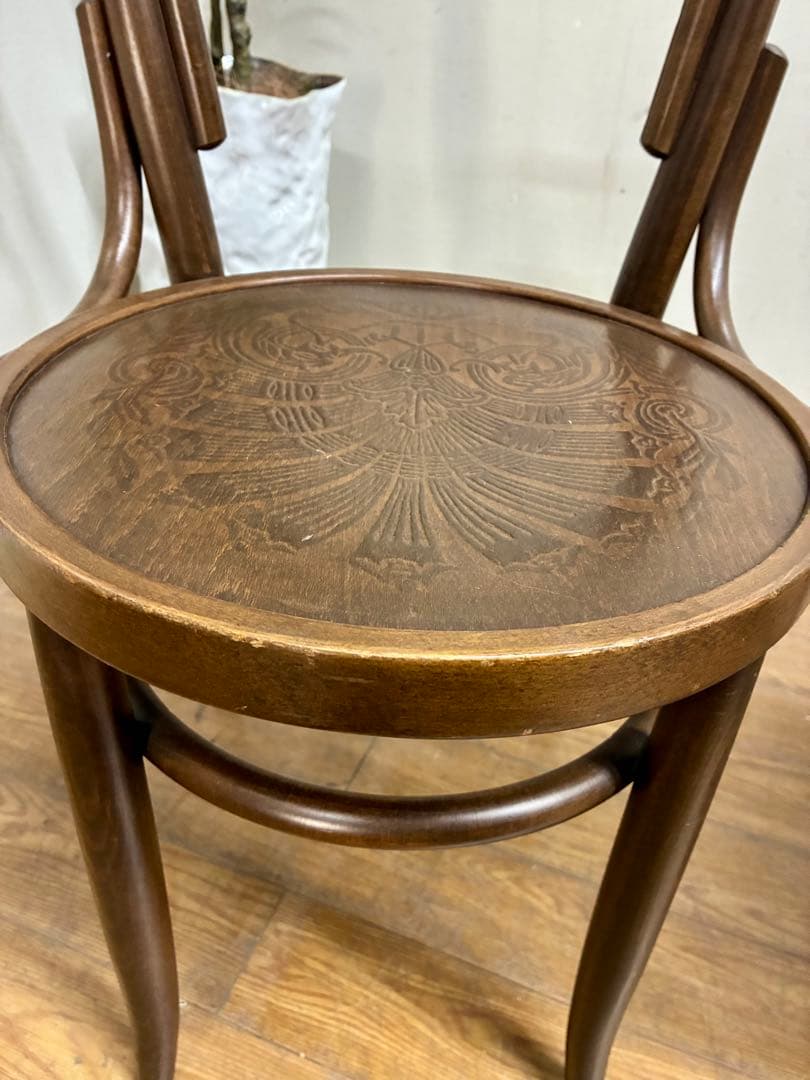 ゆずぺい管449☆秋田木工☆ヴィンテージ☆ベントウッドチェアー☆曲げ木椅子