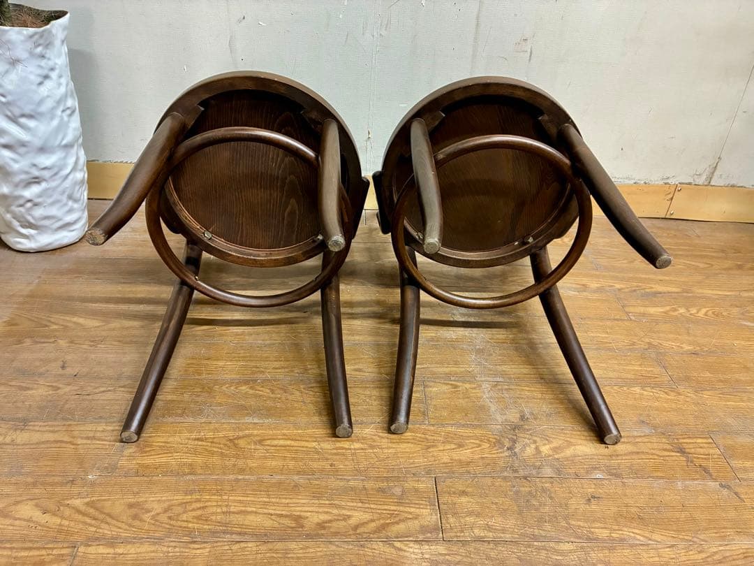 ゆずぺい管449☆秋田木工☆ヴィンテージ☆ベントウッドチェアー☆曲げ木椅子