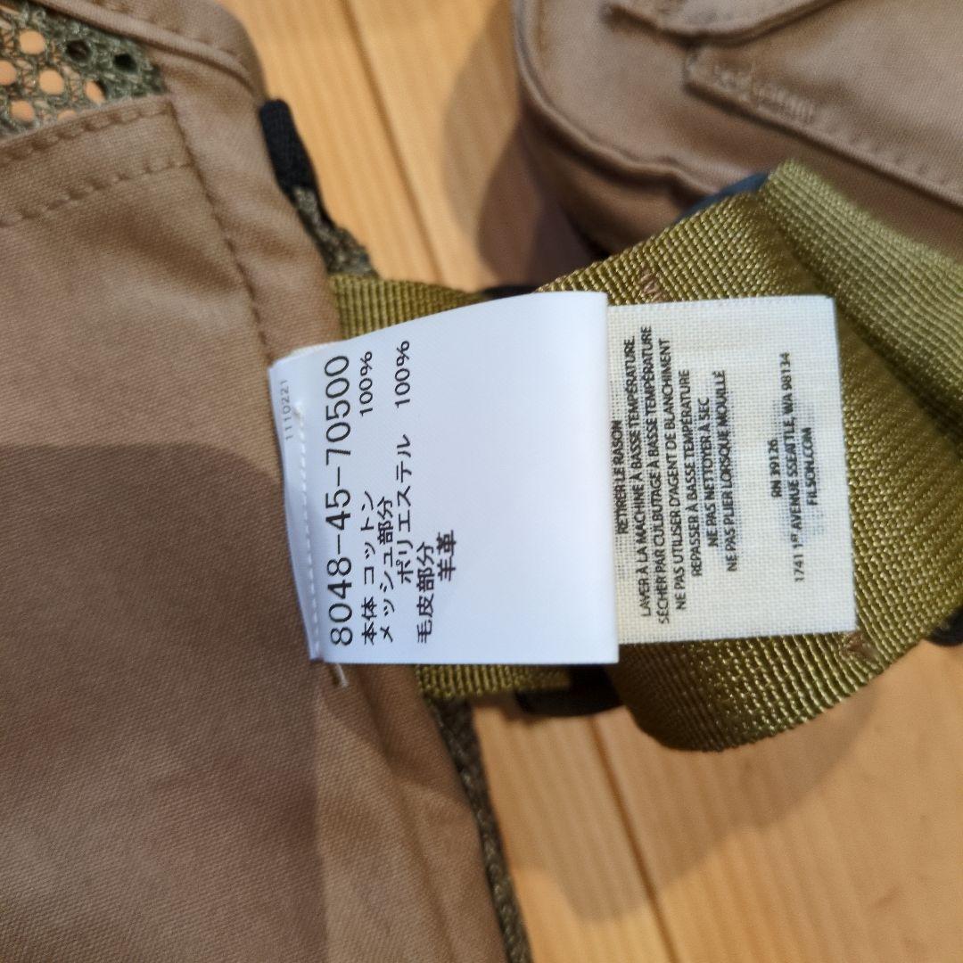 【美品】フィルソン メッシュ フライフィッシング ストラップ ベスト