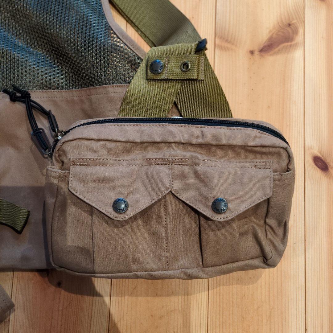 【美品】フィルソン メッシュ フライフィッシング ストラップ ベスト