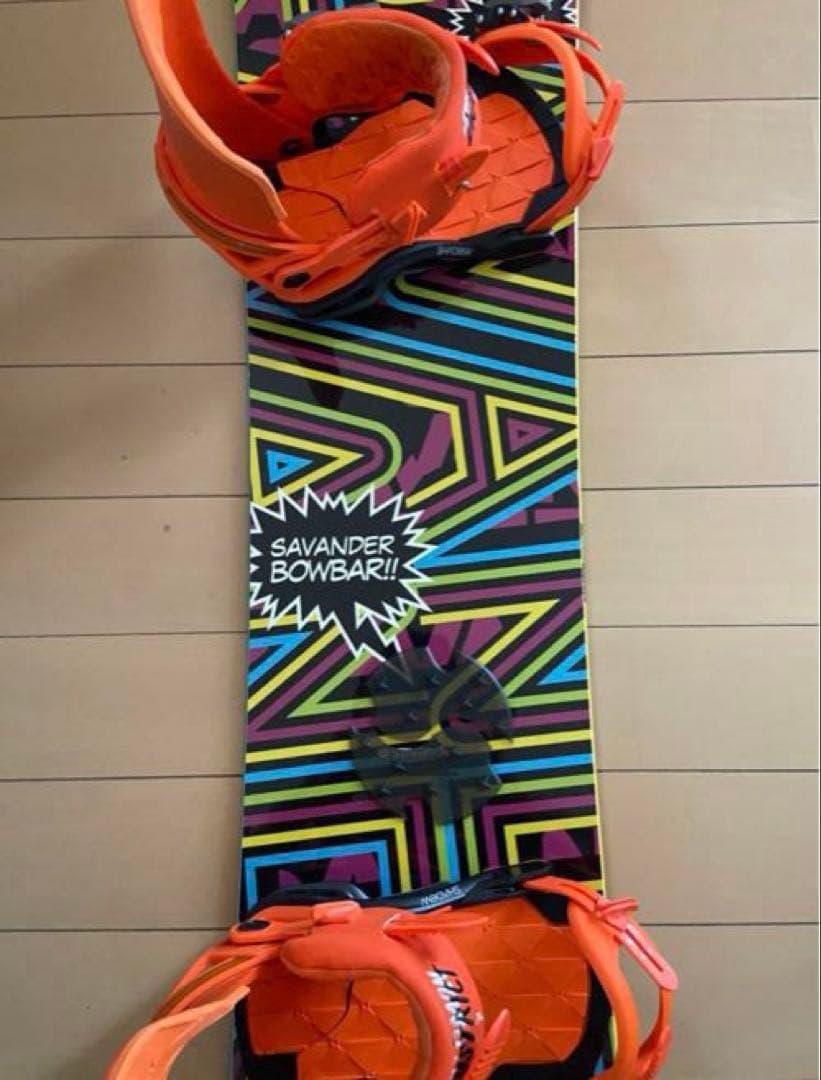 スノーボード SAVANDER 151cmビンディング SALOMON Mセット