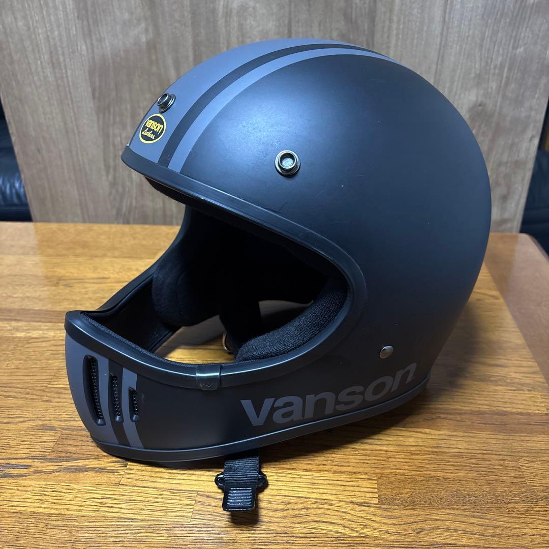Vanson バンソンヘルメット　L