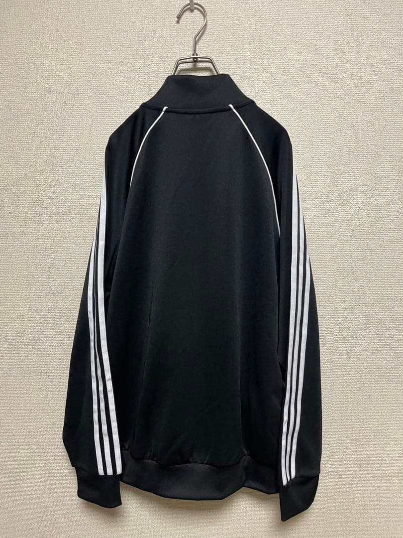 ★3XLサイズ★ アディダスオリジナルス 黒 白 トラックジャケット ジャージ