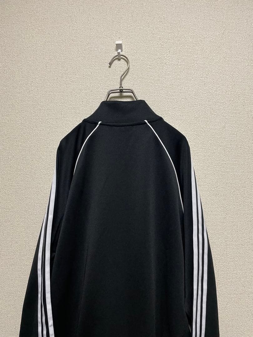 ★3XLサイズ★ アディダスオリジナルス 黒 白 トラックジャケット ジャージ