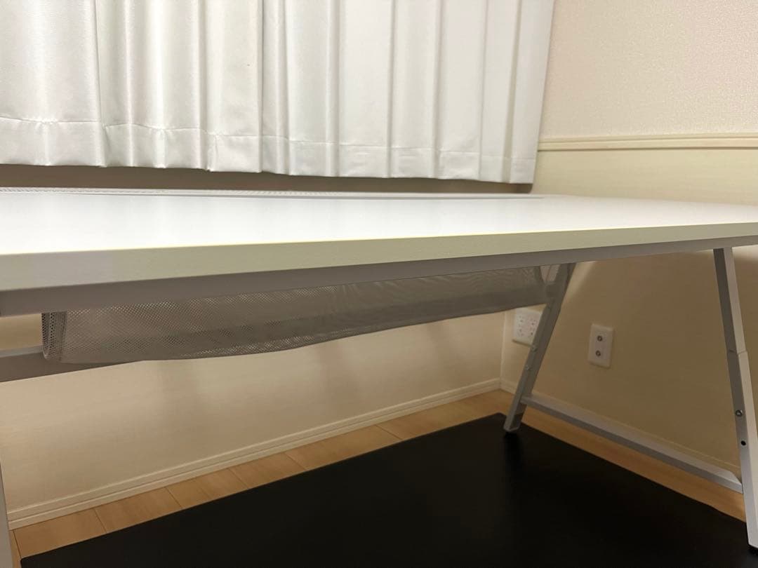イケア IKEA ウースペラレ ゲーミングデスク グレー