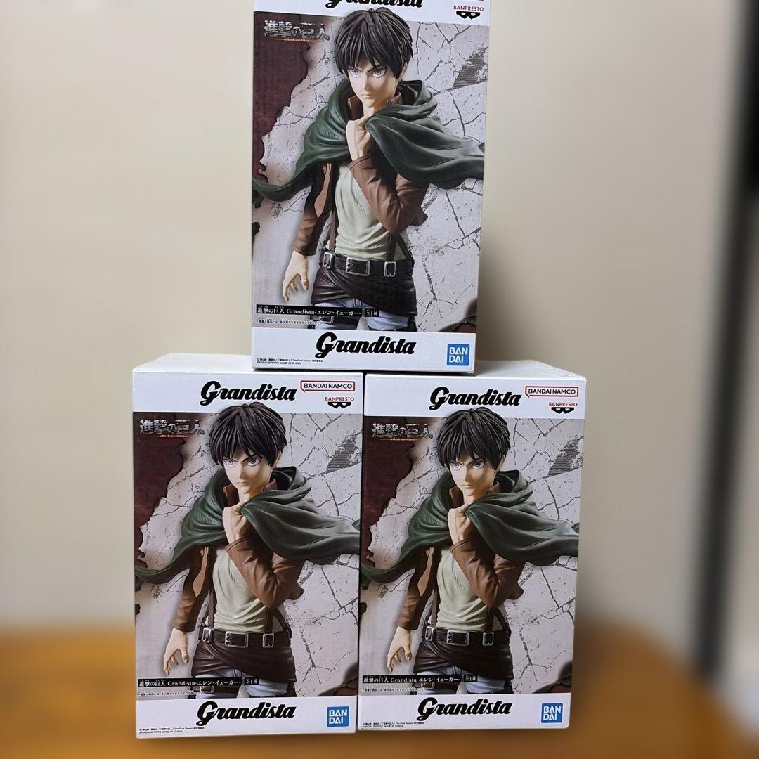 進撃の巨人 Grandista リヴァイ エレン ・イェーガー　6個セット