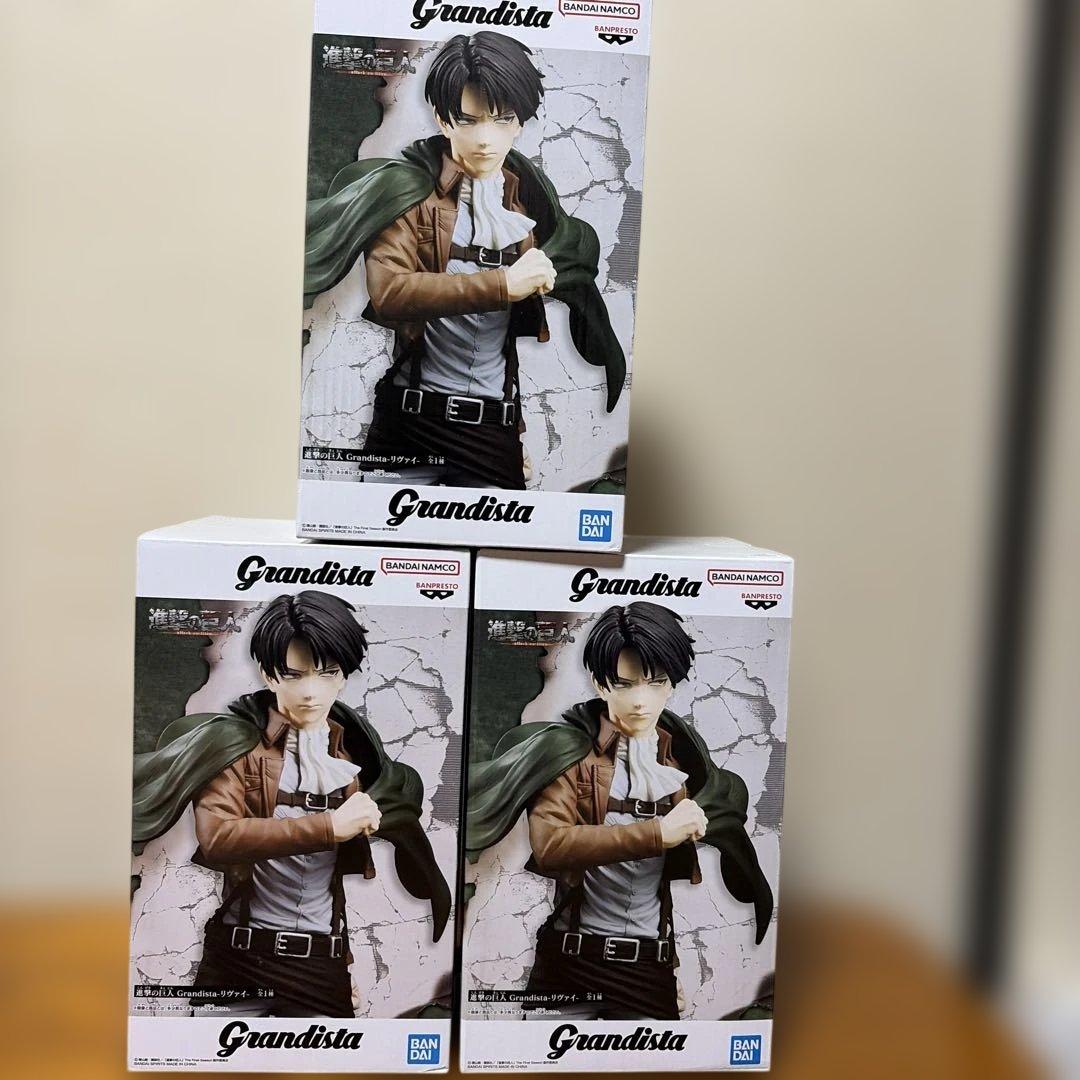 進撃の巨人 Grandista リヴァイ エレン ・イェーガー　6個セット