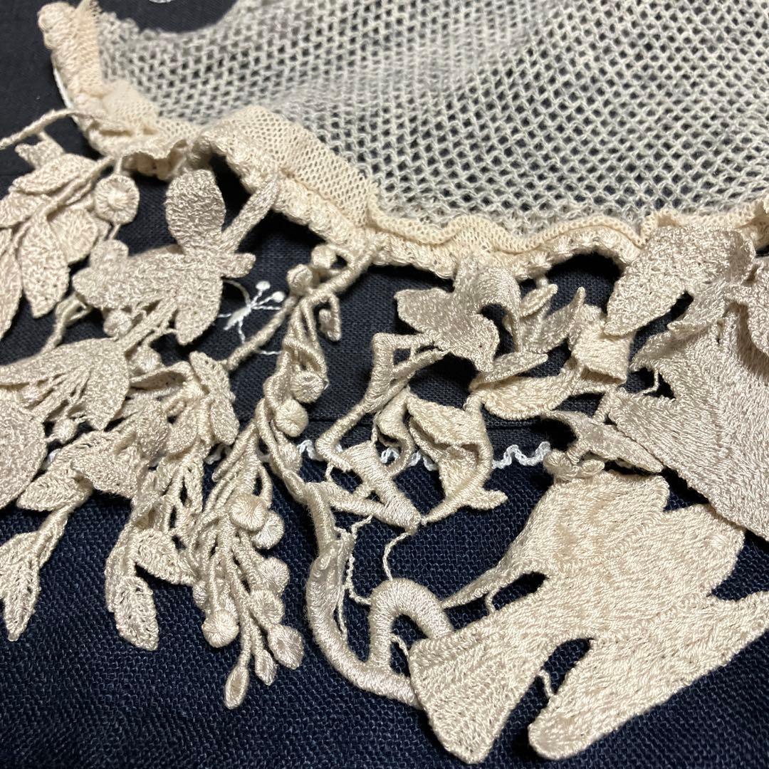 ミナペルホネン forest parade ストール カシミヤ 透し編み グレー