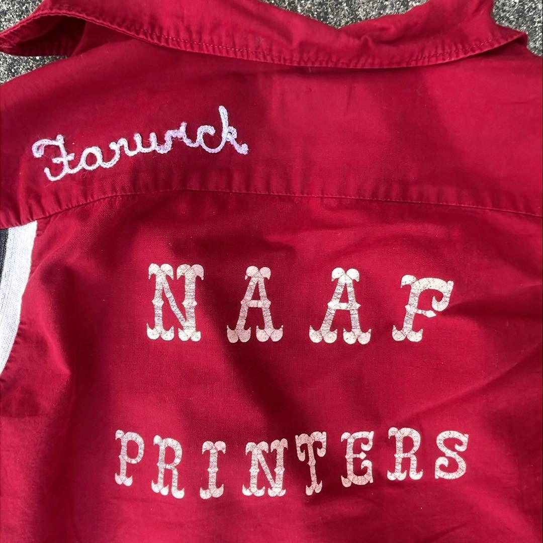 60s Hilton ボーリングシャツ　vintage チェーンステッチ